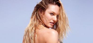 Candice Swanepoel na plaży w bikini Victoria`s Secret